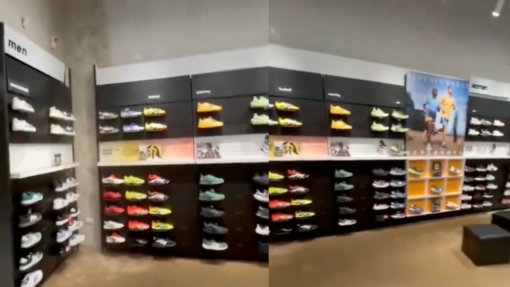 Inundación Mall de Copiapó | Fuente: X de Alejandro Alegria