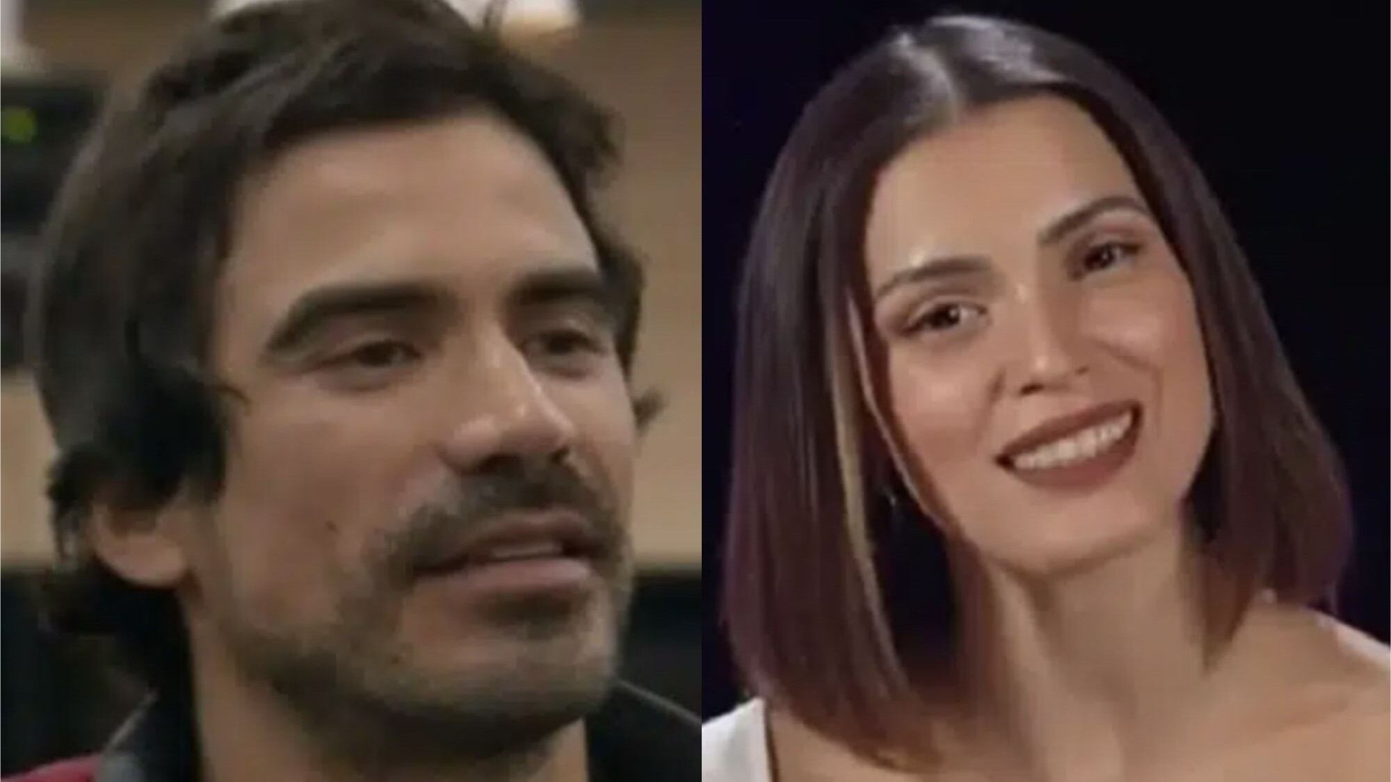 Seba Ramírez y Contanza Capelli en “Gran Hermano”