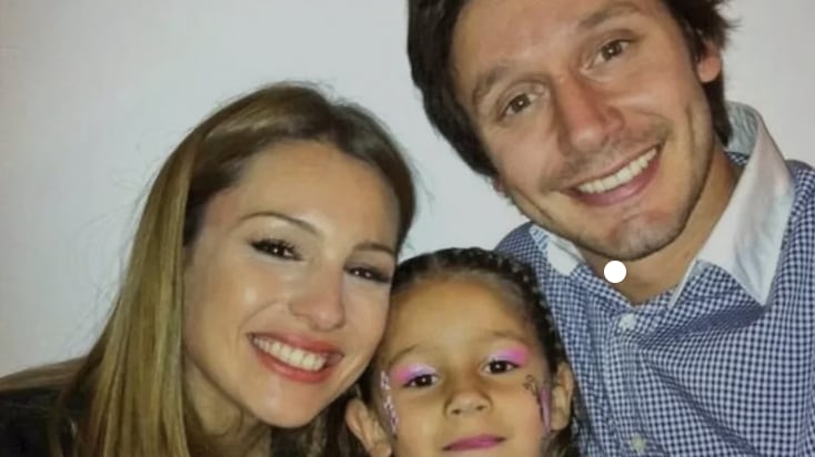 Pampita, Benjamín Vicuña y su hija, Blanca