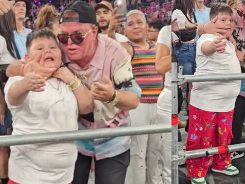 Papá de Karol G hizo enojar al niño que acompaña a ‘La Bichota’ en sus conciertos