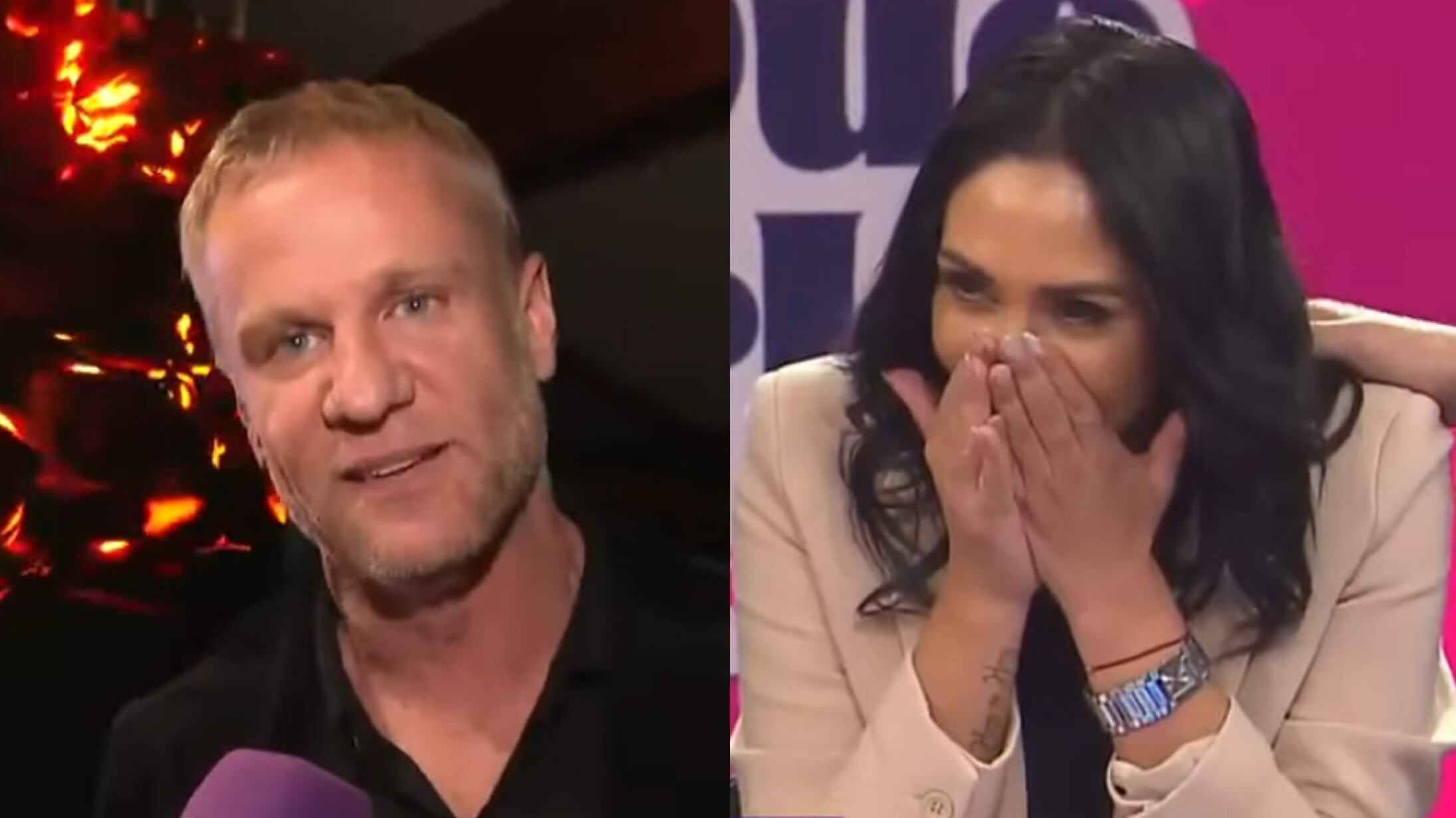 Felipe Kast y Pamela Díaz