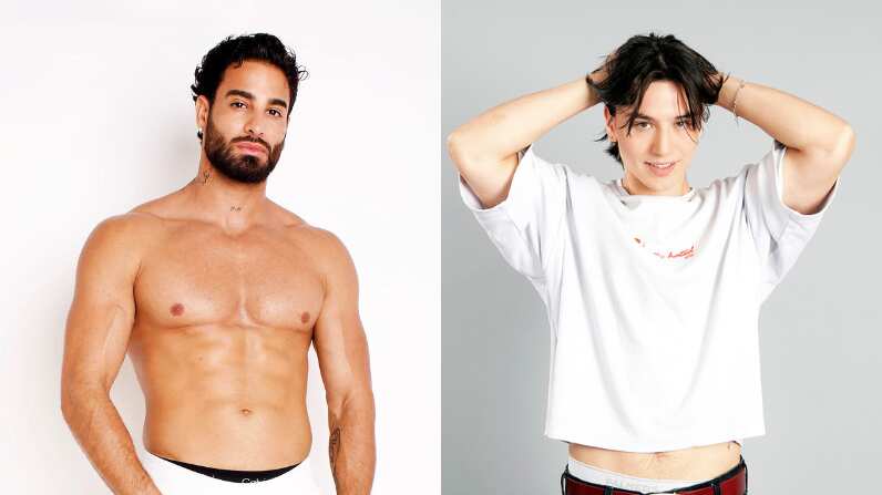 Yoan Curtis y Alan Didier | Gentileza: Canal 13