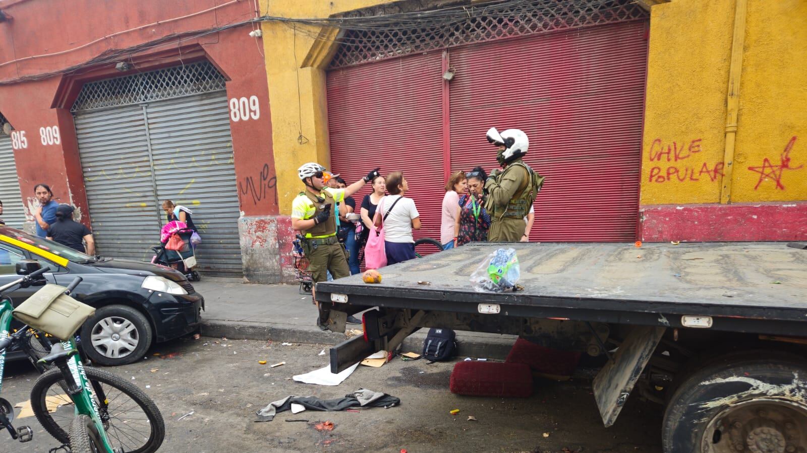 carabineros rescata a recien nacido abandonado