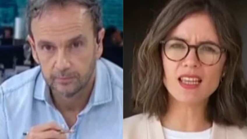 Camila Vallejo y Rodrigo Sepúlveda, captura Meganoticias Alerta