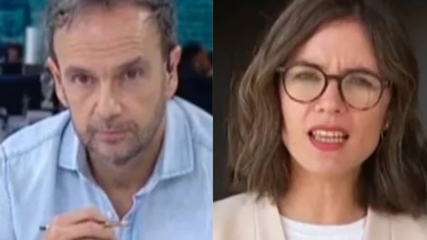 Camila Vallejo y Rodrigo Sepúlveda, captura Meganoticias Alerta