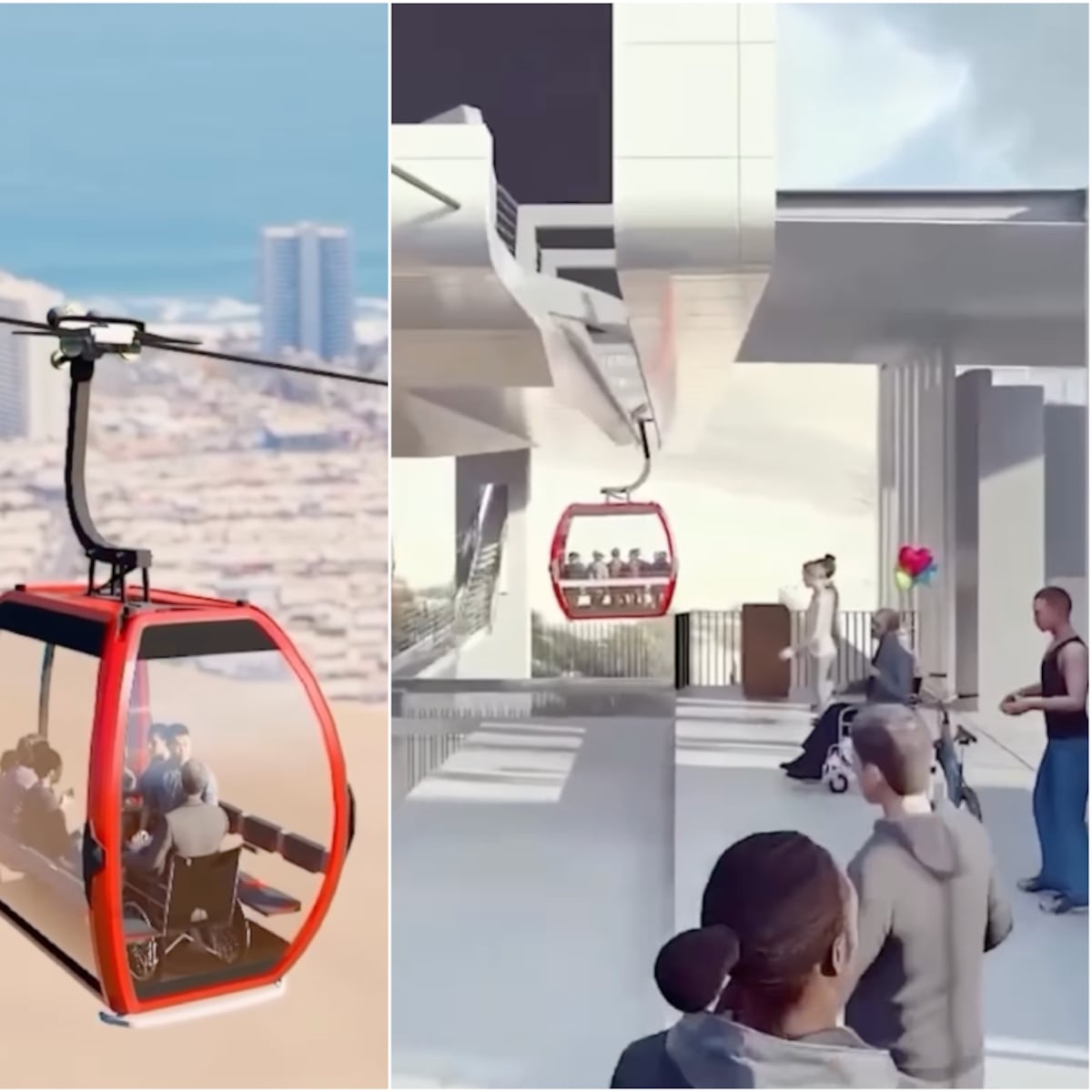 Teleférico unirá Iquique y Alto Hospicio en 16 minutos Teleférico unirá Iquique y Alto Hospicio en 16 minutos
