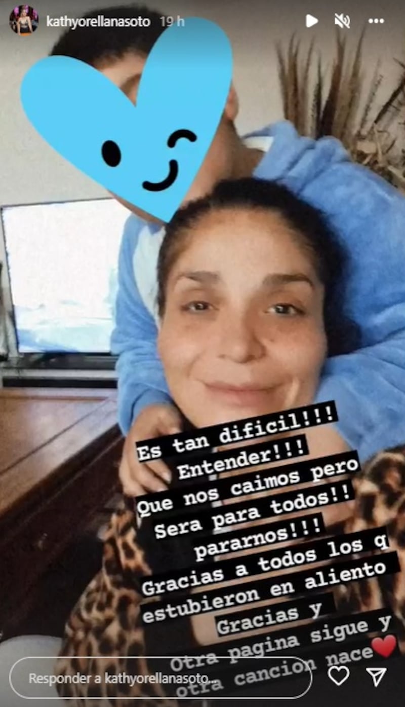 Katherine Orellana realizó una sentida reflexión en sus redes sociales luego de haber estado desaparecida de Instagram por algunas semanas.
