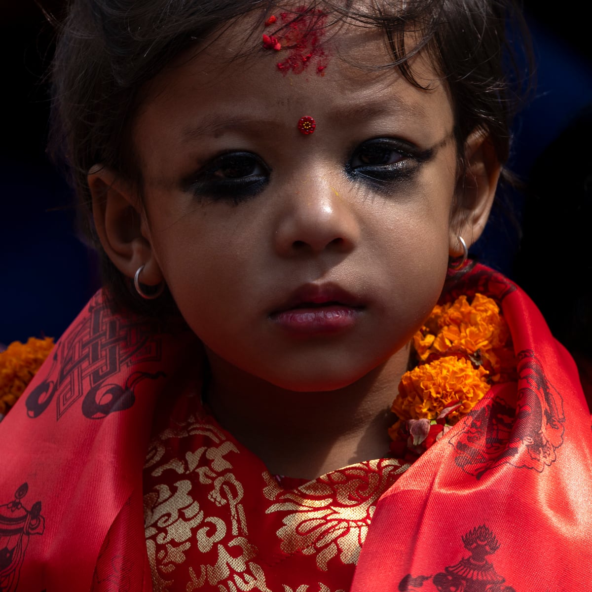 Nepal proclama a niña de dos años como diosa viviente Kumari Nepal proclama a niña de dos años como diosa viviente Kumari