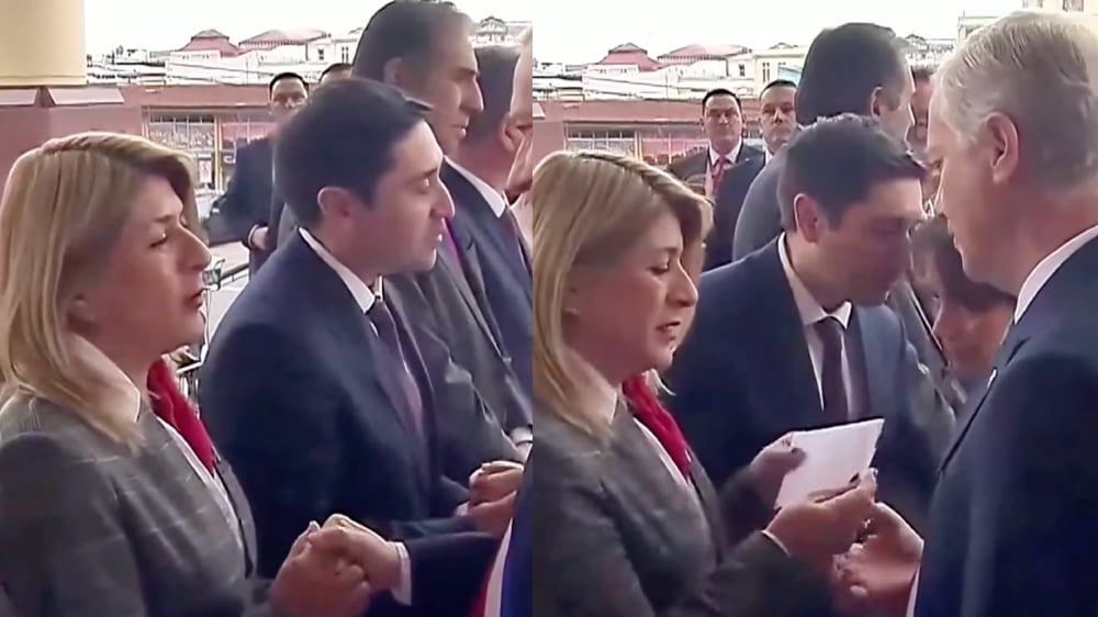 La diputada Zandra Parisi le entregó una carta al Presidente Kast