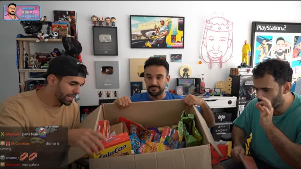 IlloJuan, Andrés y Marcos Prueban Dulces Chilenos!