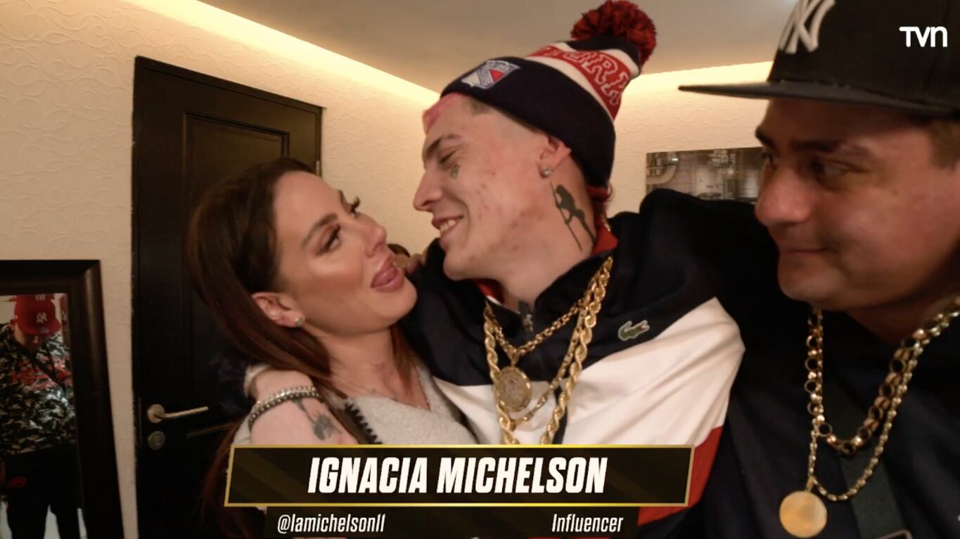 Marcianeke e Ignacia Michelson | Captura: TVN