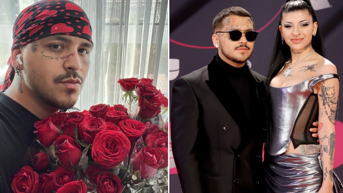 Christian Nodal y Cazzu