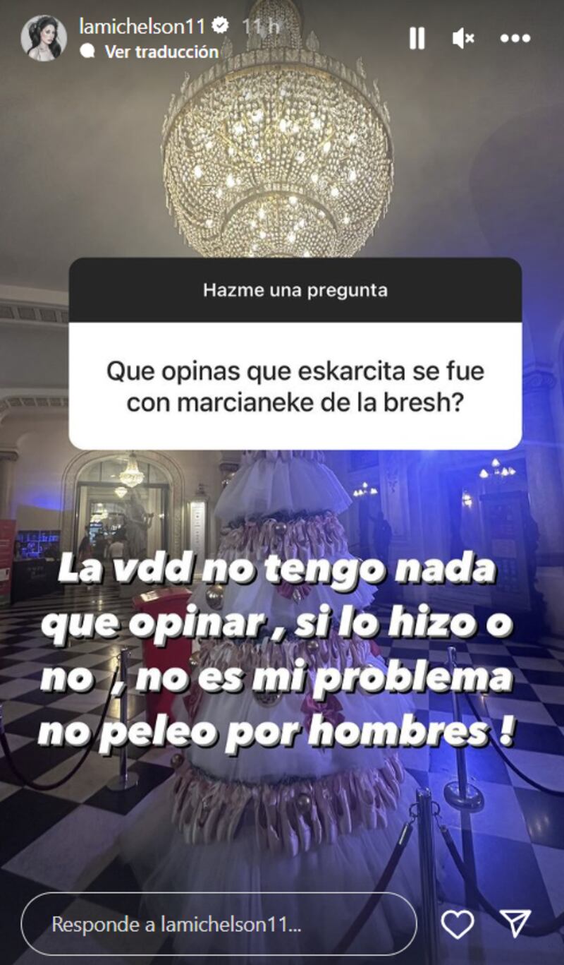 Historia de Ignacia Michelson | Instagram