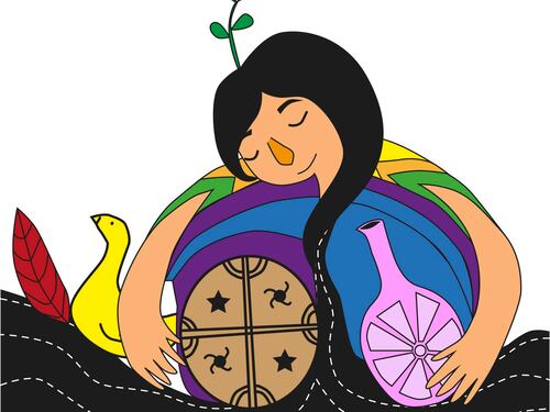 Violeta, una artista integral