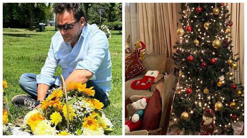 El animador de "Me Late" conmovió a sus seguidores con la publicación que realizó esta tarde en redes sociales, un homenaje navideño a sus fallecidos padres.