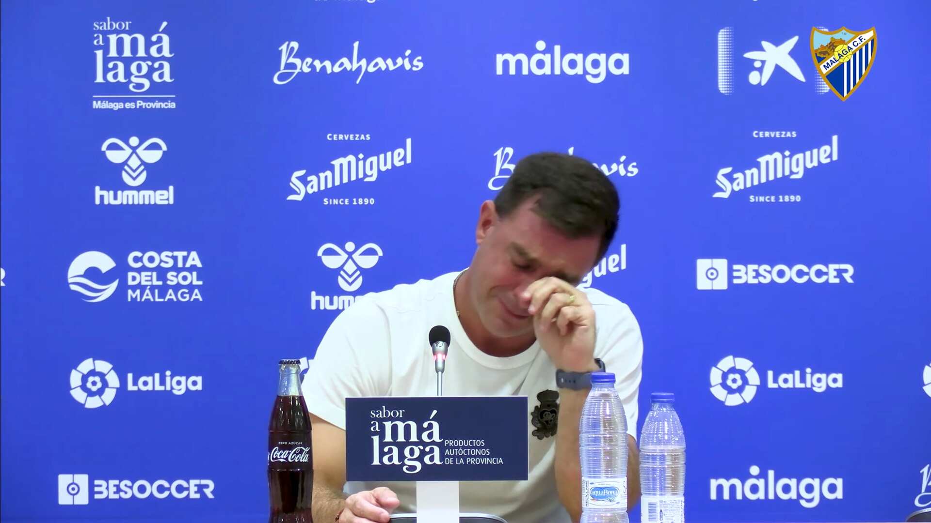 El llanto de Pablo Guede