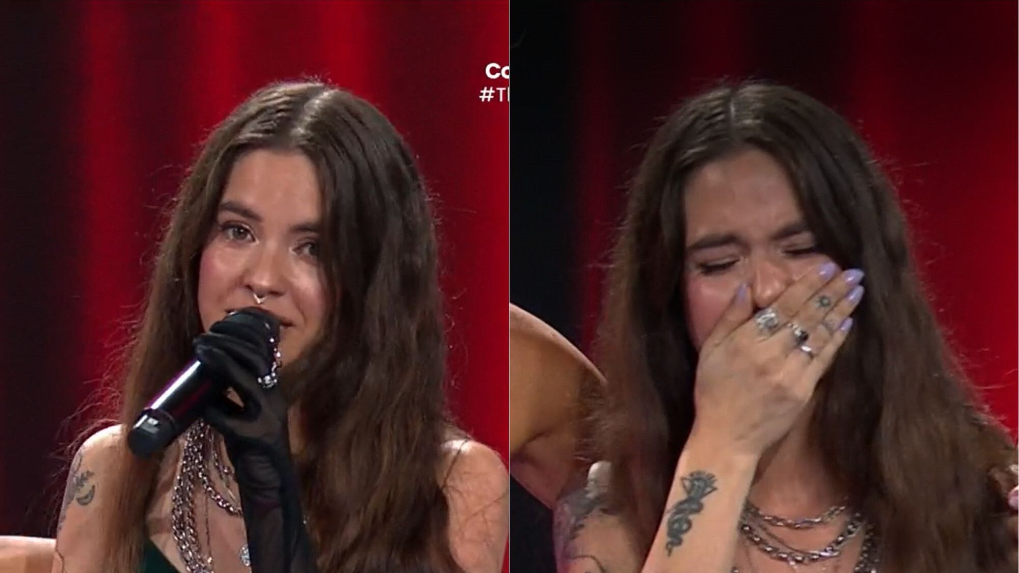 Catalina Campos en "The Voice Chile" | Captura