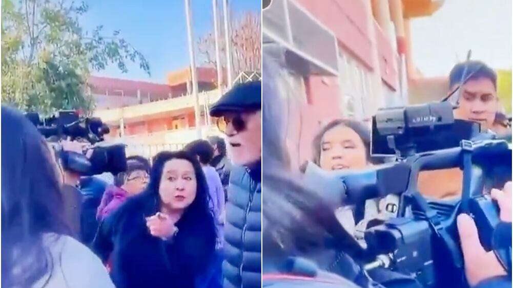 Periodista de CNN Chile se aburrió y lanzó lejos celular de mujer que la acosaba