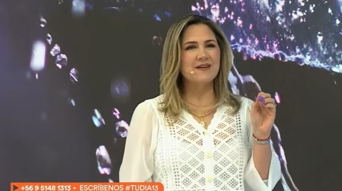 La meteoróloga anticipó un inminente frente de mal tiempo que podría traer lluvias a la zona central del país.