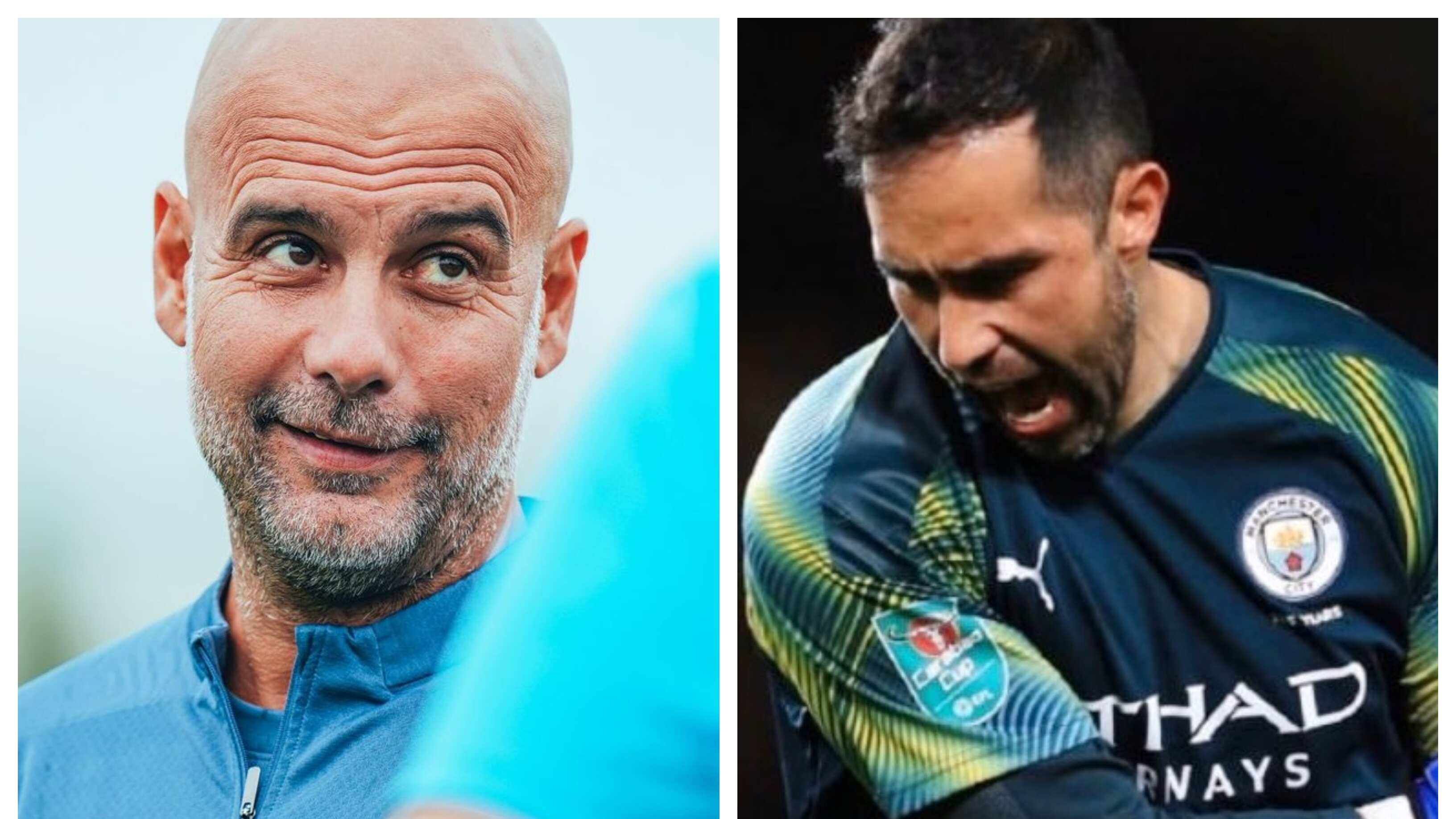 Versiones de prensa aseguraron que el entrenador de Manchester City estaría interesado en incorporar al arquero chileno a su equipo técnico en caso de retirarse del fútbol.