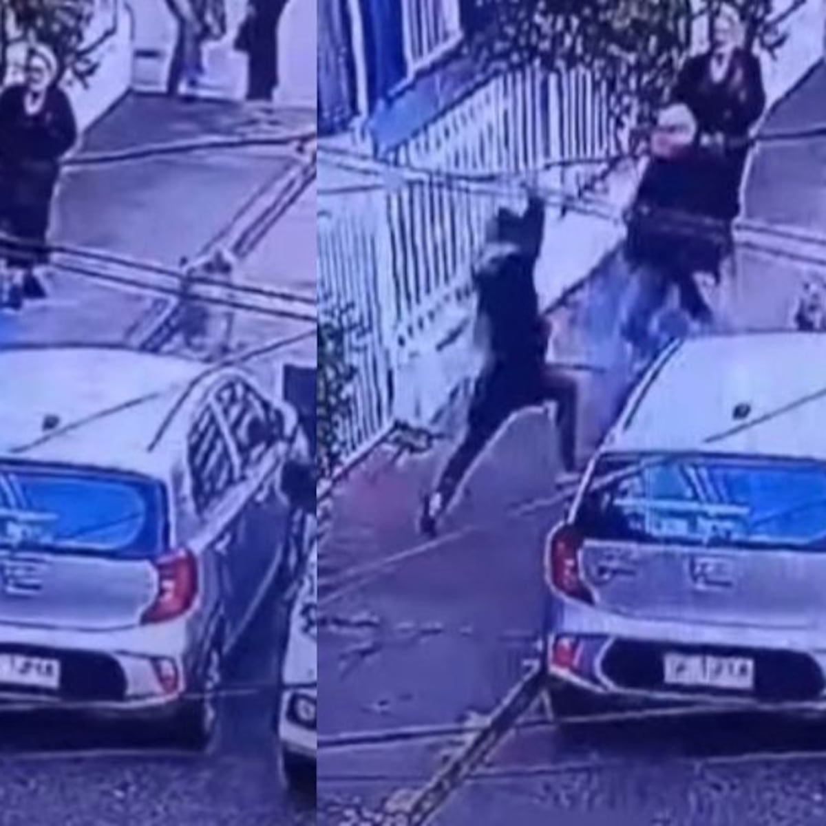 Turistas canadienses asaltados con arma blanca en Valparaíso Turistas canadienses asaltados con arma blanca en Valparaíso