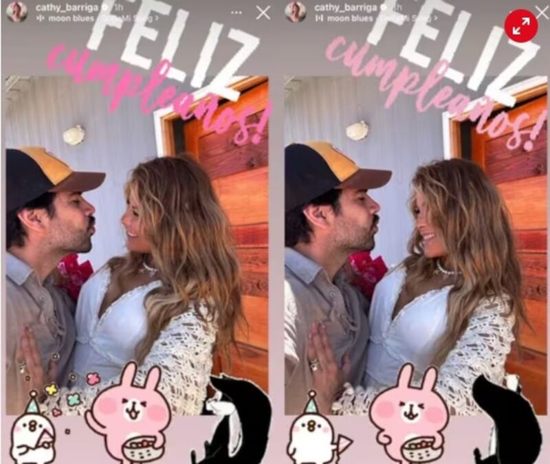 La exalcaldesa de Maipú publicó en sus redes sociales los festejos a su esposo.