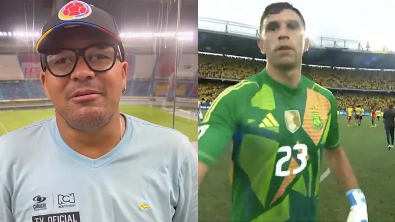 Jhonny Jackson y Emiliano "Dibu" Martínez