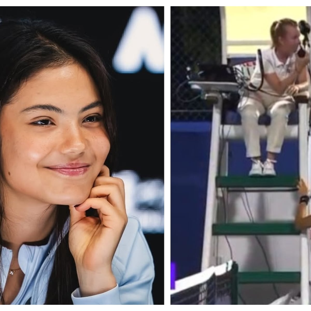Emma Raducanu llora al ver a su acosador en torneo de la WTA Emma Raducanu llora al ver a su acosador en torneo de la WTA