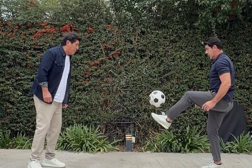 Previa mundialera: Iván Zamorano y Marcelo Salas se reencuentran en un comercial y envian especial saludo a Nelson Acosta