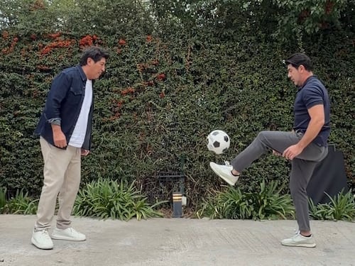 Previa mundialera: Iván Zamorano y Marcelo Salas se reencuentran en un comercial y envian especial saludo a Nelson Acosta