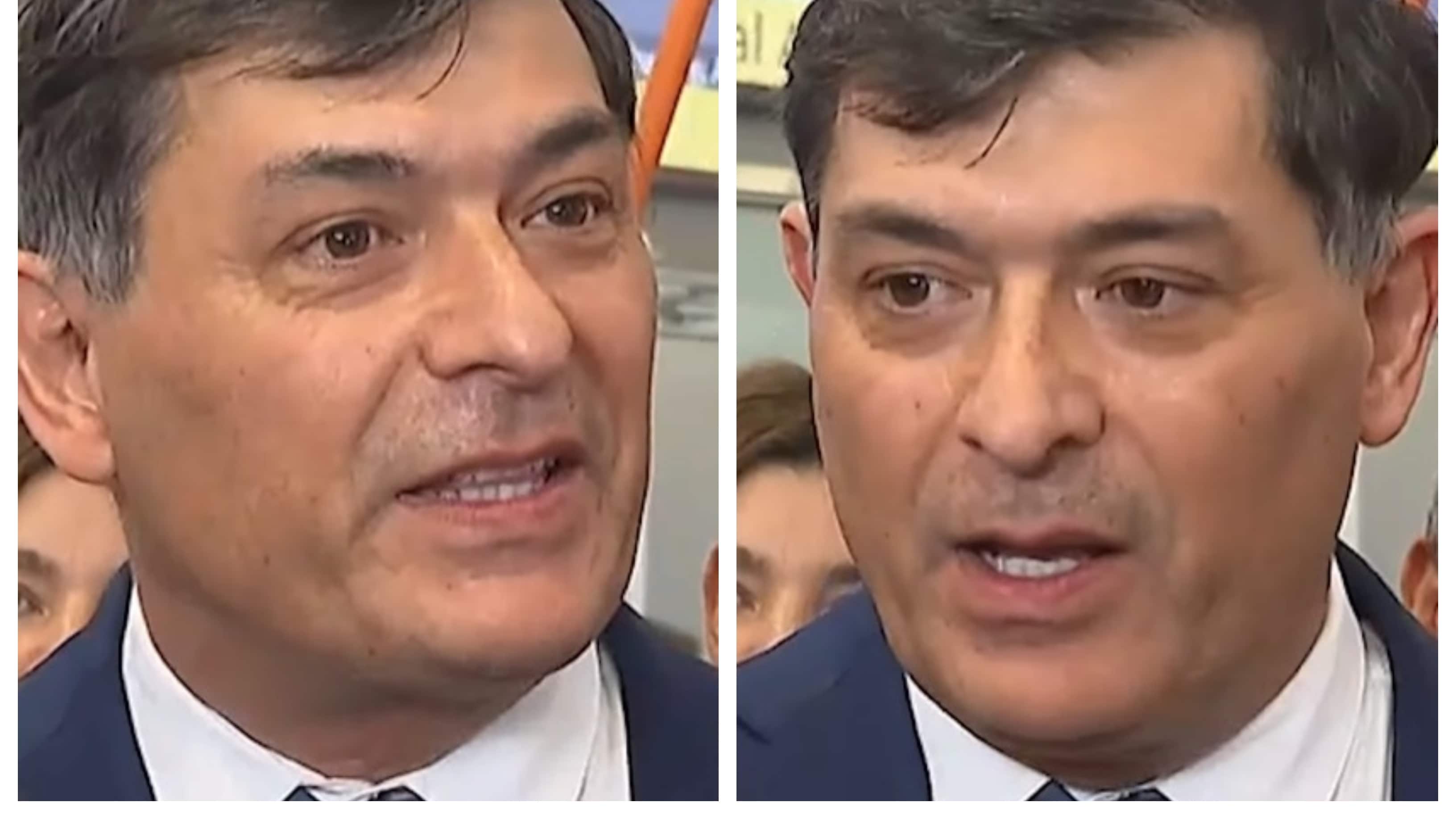 El candidato presidencial del PDG llegó esta jornada al país explicando la marginación de algunos diputados de su partido.