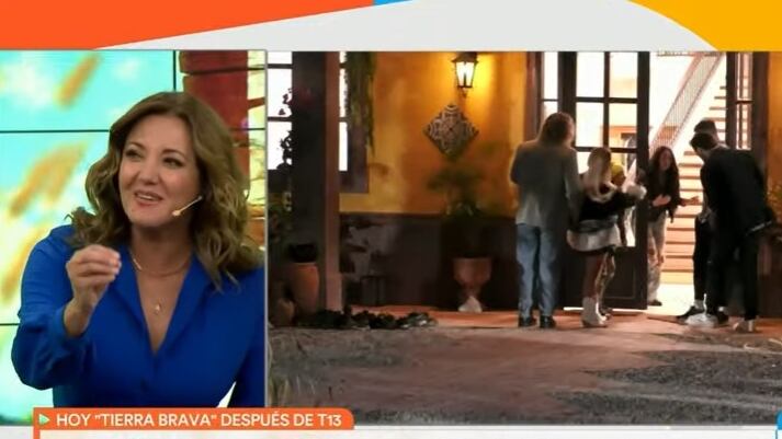 La animadora del matinal propuso una maquiavélica idea a los productores del reality "Tierra Brava".