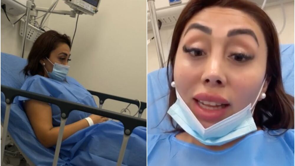 Naya Fácil está hospitalizada por bacteria