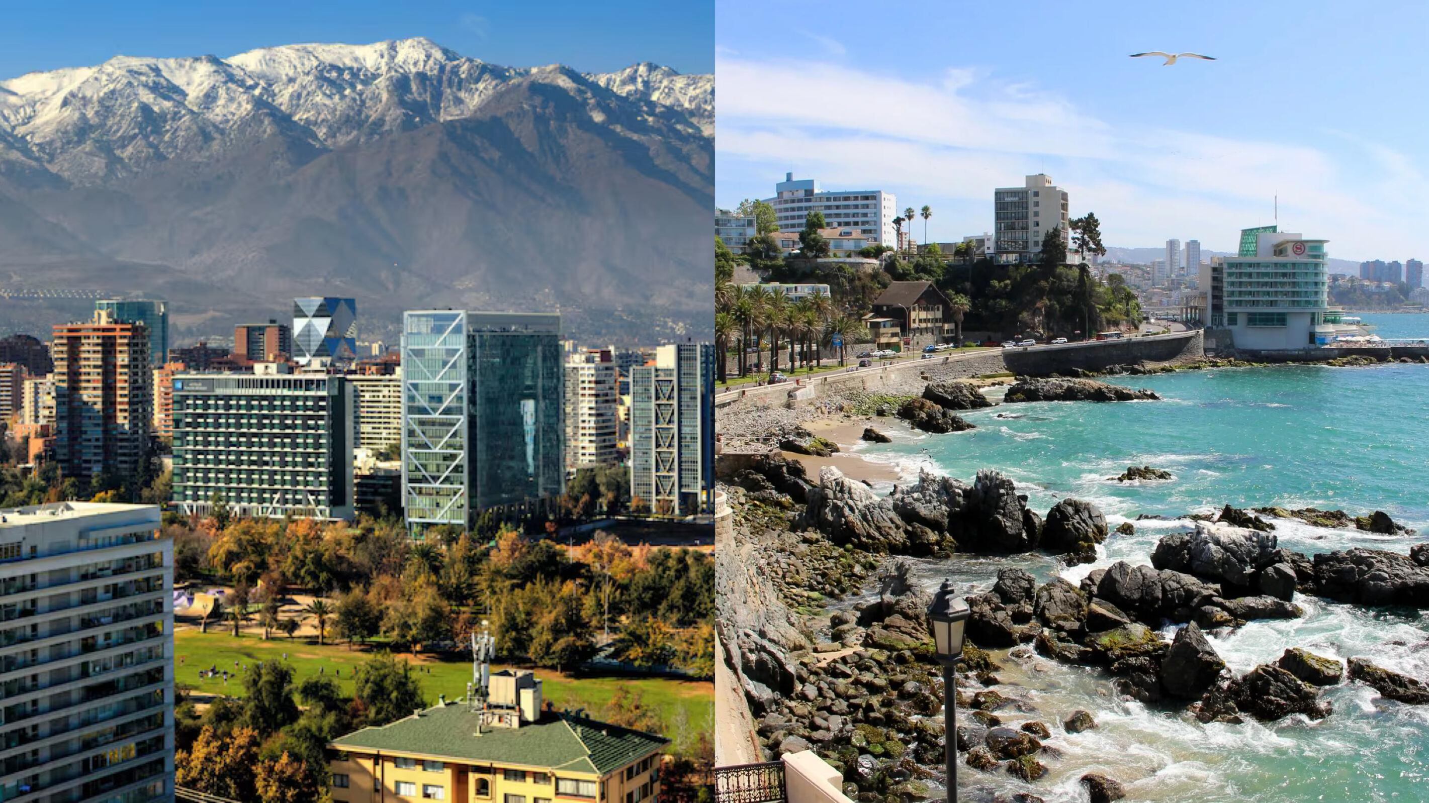 Las Condes y Viña del Mar
