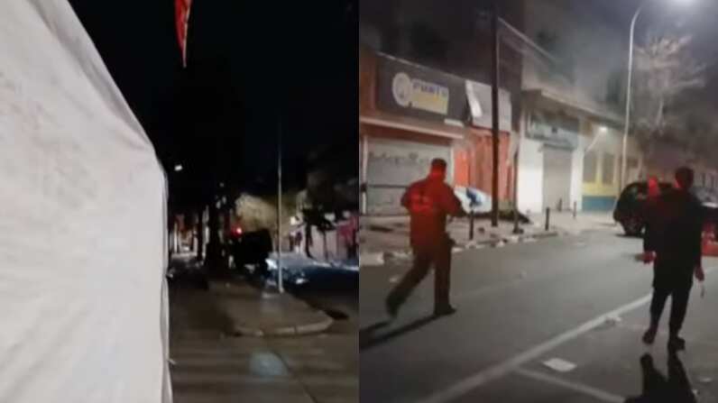 Incendio Barrio Meiggs | Captura: T13