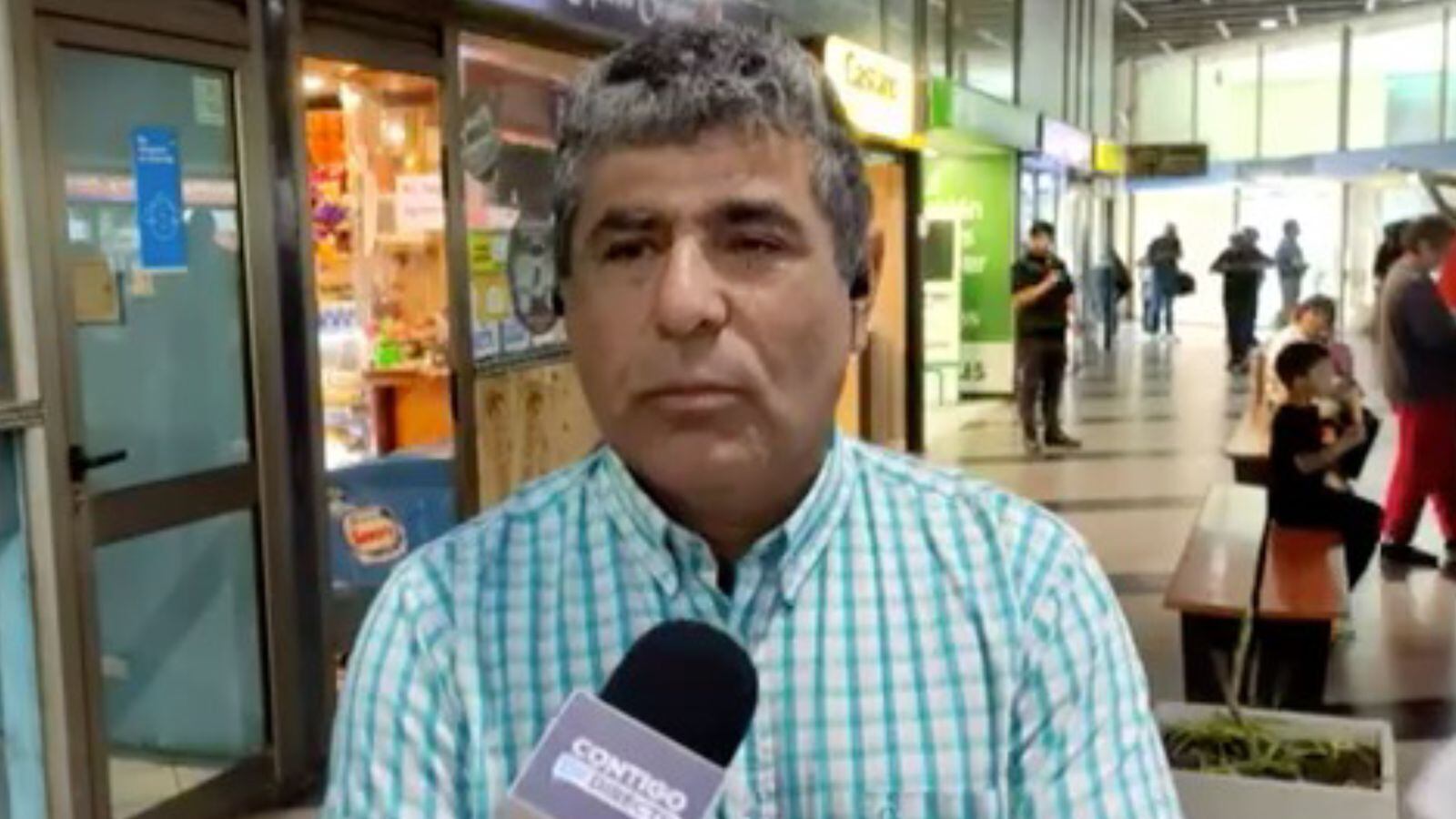 Rodrigo Vásquez, presidente del sindicato N°2 de trabajadores de Turbus