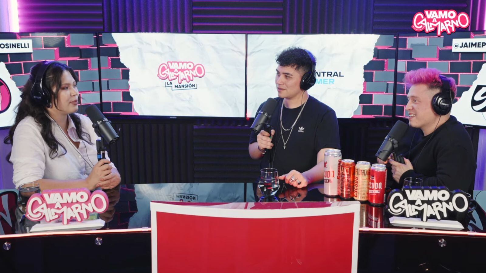 Michelle Carvalho, Jaime Proox y Roberto Rosinelli