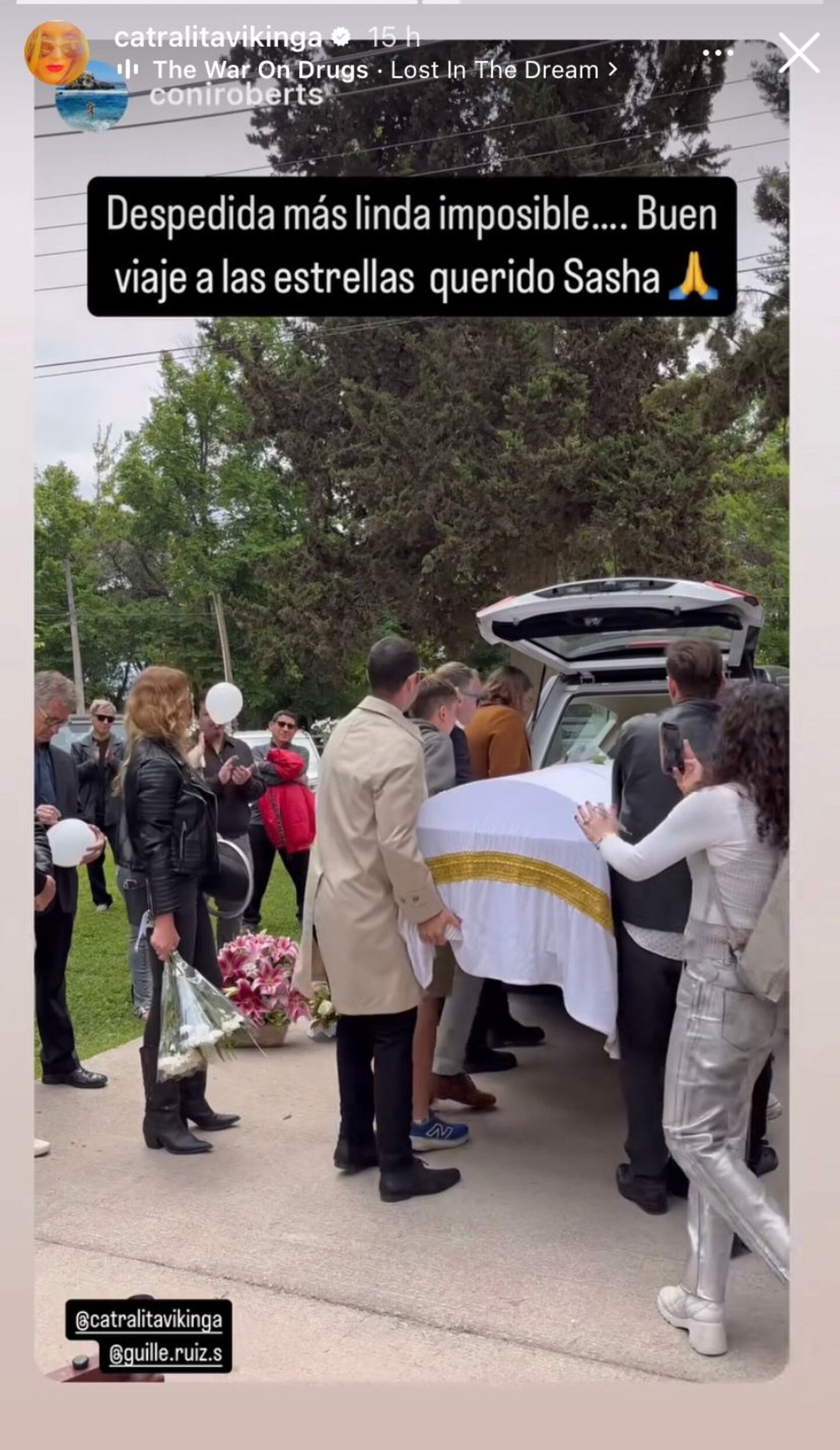 “Buen viaje a las estrellas”: Así fue el último adiós de Catalina “Buen viaje a las estrellas”: Así fue el último adiós de Catalina