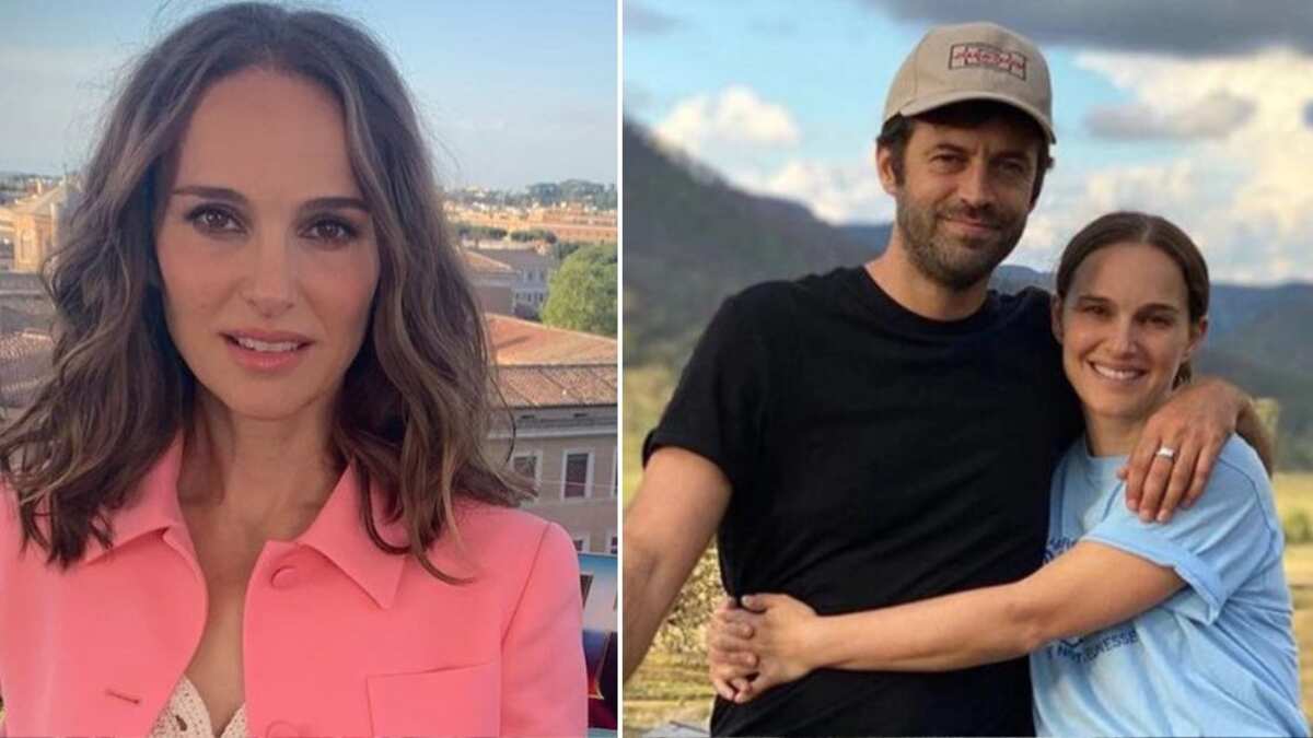 Natalie Portman y su esposo