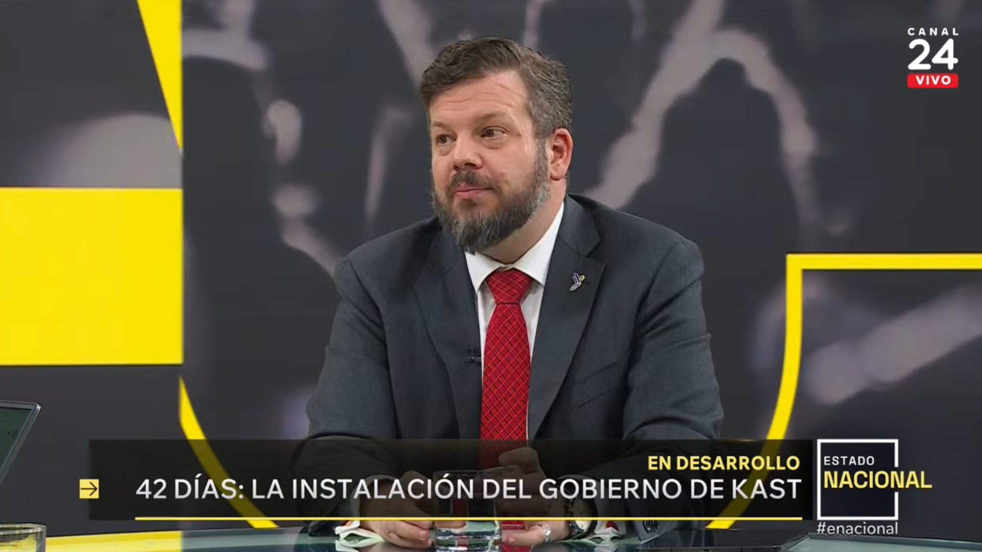 Johannes Kaiser se refirió a la instalación del gobierno