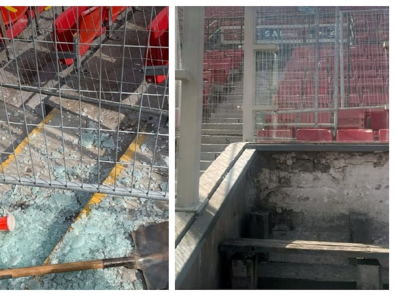 “Prejuicio para la memoria histórica”: acusan a hinchas de la U por vandalizar memorial del Estadio Nacional