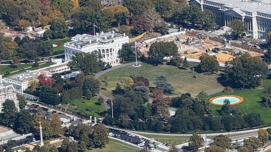 Demolición Ala Este Casa Blanca
