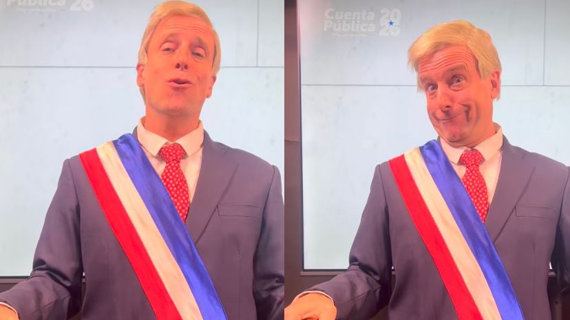 “¡Mentiroso!”: Stefan Kramer parodió polémica interrupción que marcó la Cuenta Pública de Kast