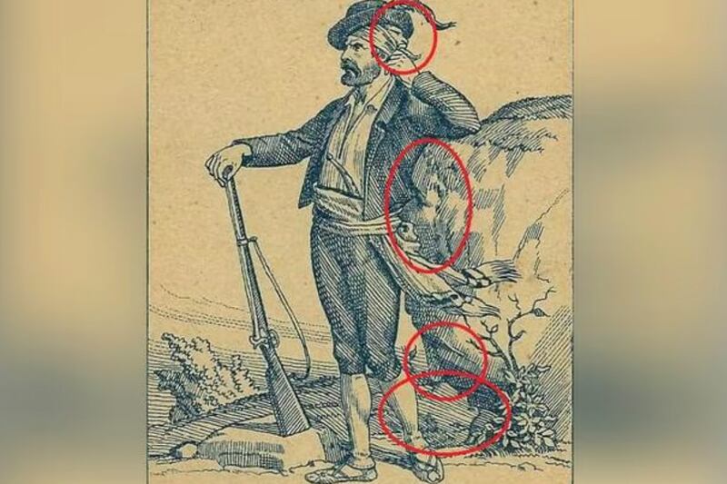 Aquí están los rostros.