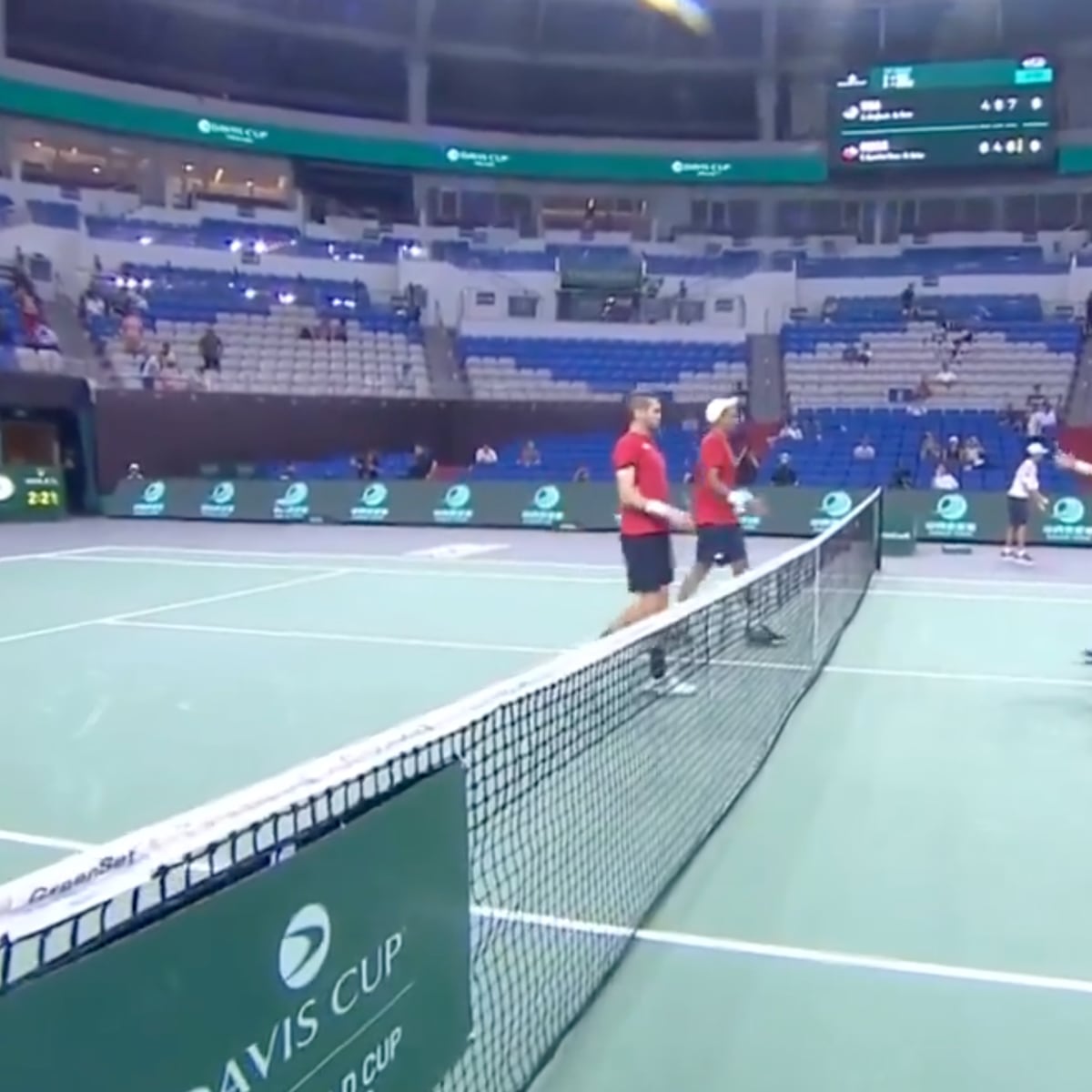 Chile cae ante Estados Unidos en Copa Davis y enfrentará a Alemania y Eslovaquia Chile cae ante Estados Unidos en Copa Davis y enfrentará a Alemania y Eslovaquia