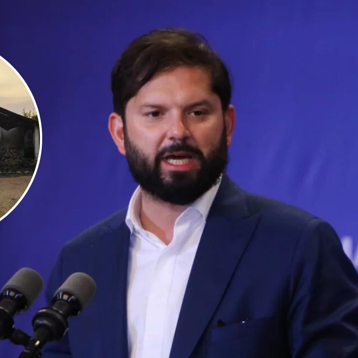 Presidente Boric anuncia entrega de viviendas de emergencia en Ñuble Presidente Boric anuncia entrega de viviendas de emergencia en Ñuble