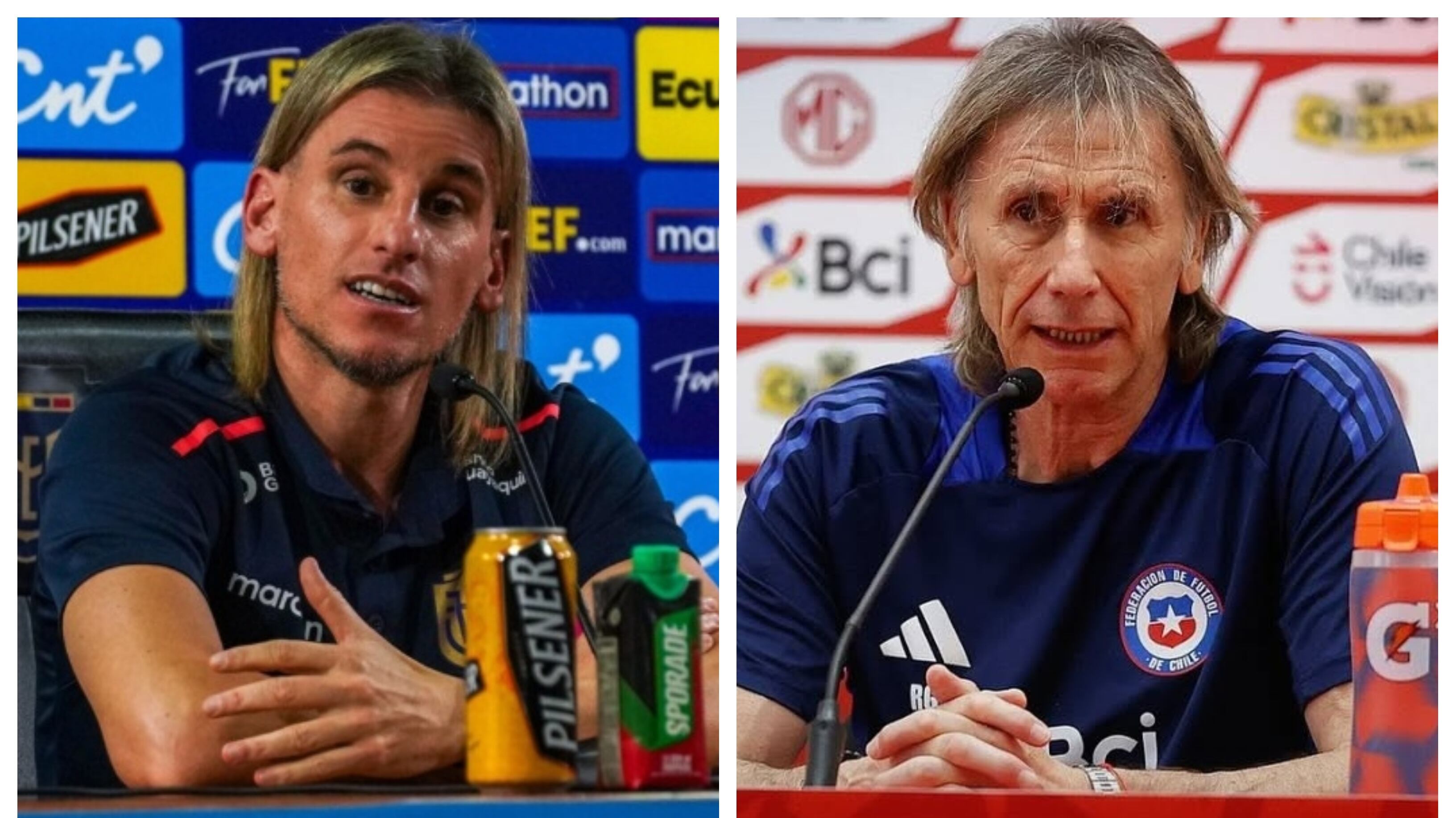 El entrenador de la selección ecuatoriana aseguró que el DT de la Roja debería haber cosechado una mayor cantidad de puntos en estas clasificatorias.