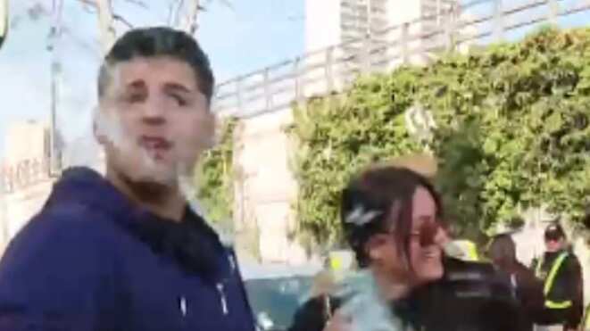 Equipo de CHV agredido en vivo