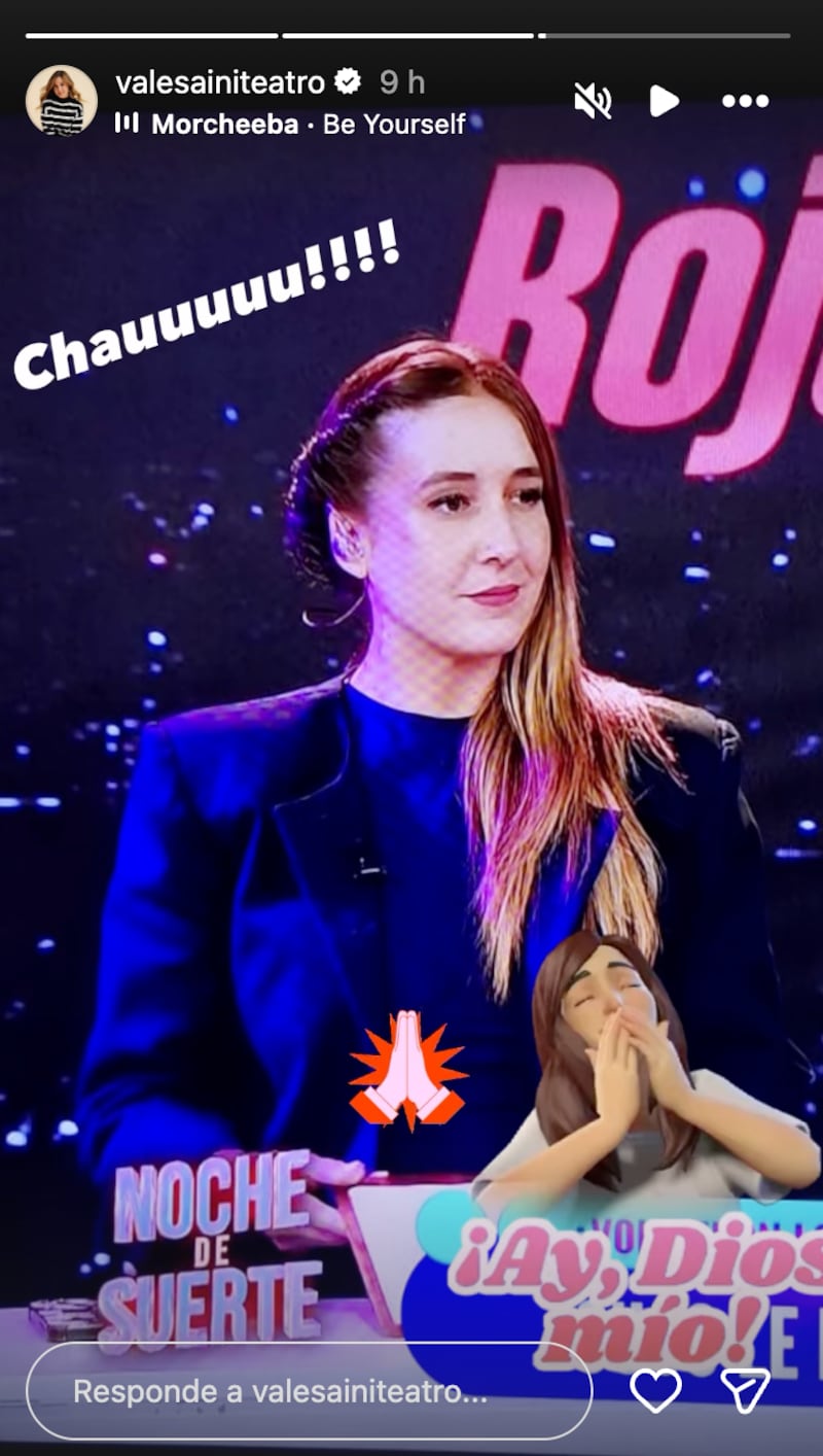 Historia de Vale Saini | Fuente: Instagram @valesainiteatro