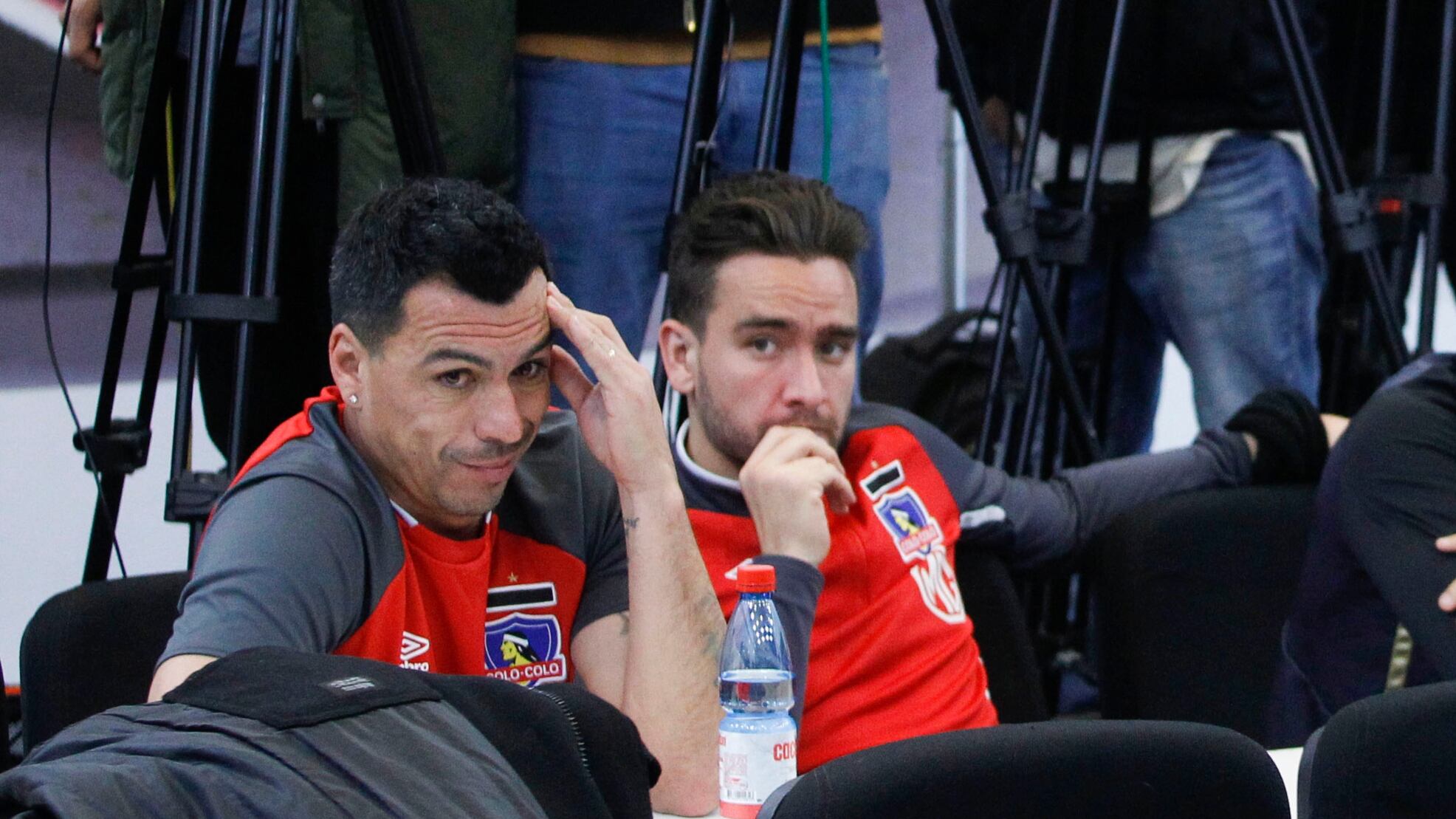 Esteban Paredes y Matías Zaldivia